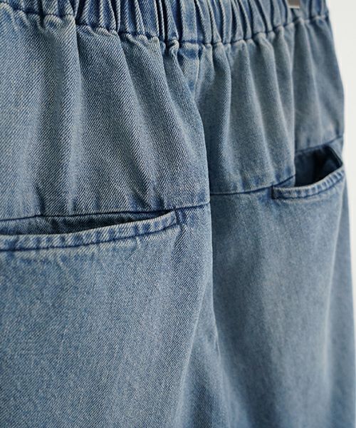 VU ヴウ vintage denim cropped pants [VINAGE BLUE] ヴィンテージデニム クロップドパンツ vu-pnt-005