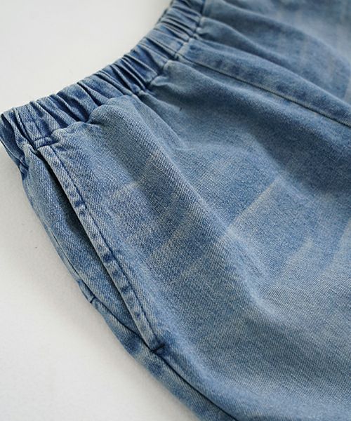VU ヴウ vintage denim cropped pants [VINAGE BLUE] ヴィンテージデニム クロップドパンツ vu-pnt-005
