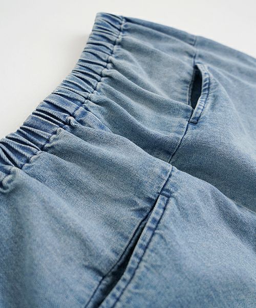 VU ヴウ vintage denim cropped pants [VINAGE BLUE] ヴィンテージデニム クロップドパンツ vu-pnt-005