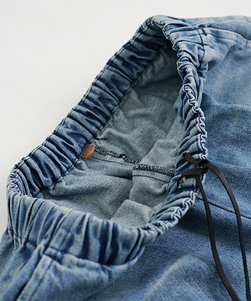 VU ヴウ vintage denim cropped pants [VINAGE BLUE] ヴィンテージデニム クロップドパンツ vu-pnt-005