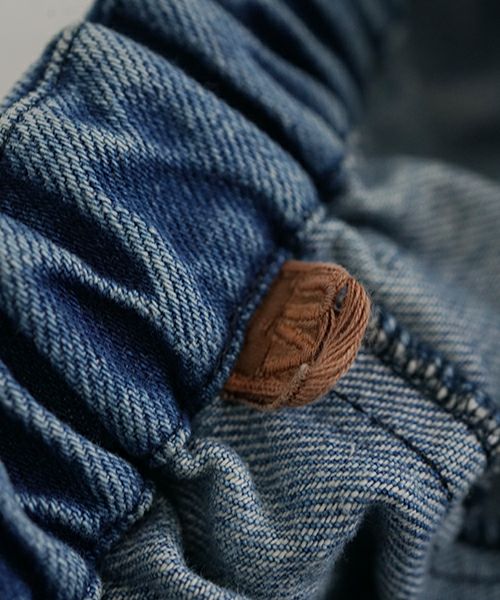 VU ヴウ vintage denim cropped pants [VINAGE BLUE] ヴィンテージデニム クロップドパンツ vu-pnt-005