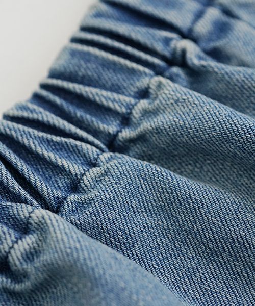 VU ヴウ vintage denim cropped pants [VINAGE BLUE] ヴィンテージデニム クロップドパンツ vu-pnt-005