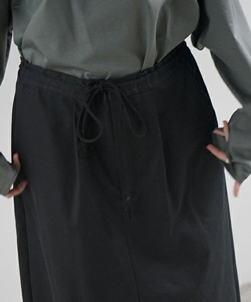 VU ヴウ wide silhouette pants [BLACK] ワイドシルエットパンツ vu-pnt-006