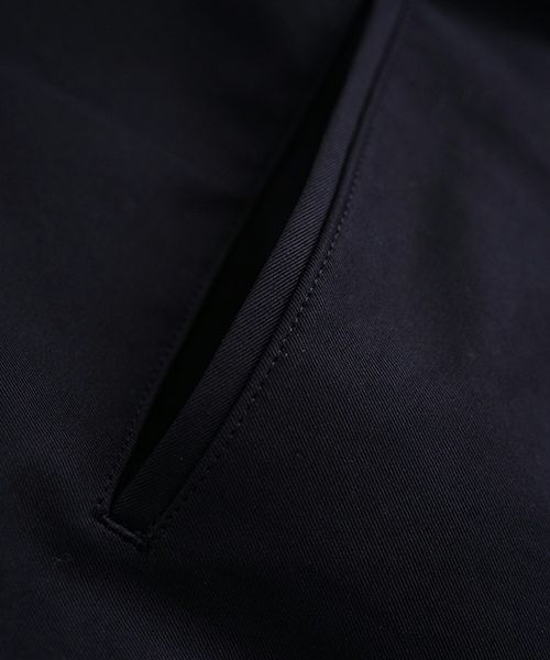 VU ヴウ wide silhouette pants [BLACK] ワイドシルエットパンツ vu-pnt-006