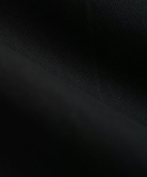 VU ヴウ wide silhouette pants [BLACK] ワイドシルエットパンツ vu-pnt-006