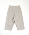 VU ヴウ wide silhouette pants [CHALK] ワイドシルエットパンツ vu-pnt-006