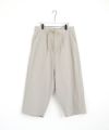 VU ヴウ wide silhouette pants [CHALK] ワイドシルエットパンツ vu-pnt-006