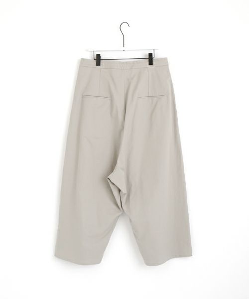 VU ヴウ wide silhouette pants [CHALK] ワイドシルエットパンツ vu-pnt-006