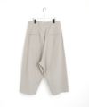 VU ヴウ wide silhouette pants [CHALK] ワイドシルエットパンツ vu-pnt-006
