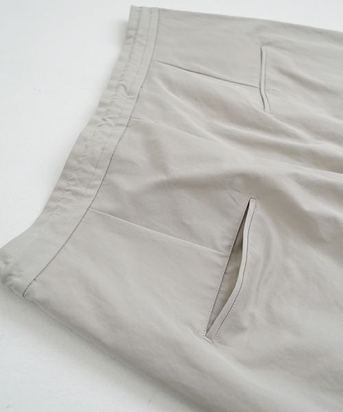 VU ヴウ wide silhouette pants [CHALK] ワイドシルエットパンツ vu-pnt-006