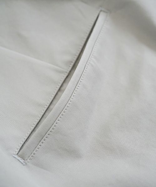 VU ヴウ wide silhouette pants [CHALK] ワイドシルエットパンツ vu-pnt-006