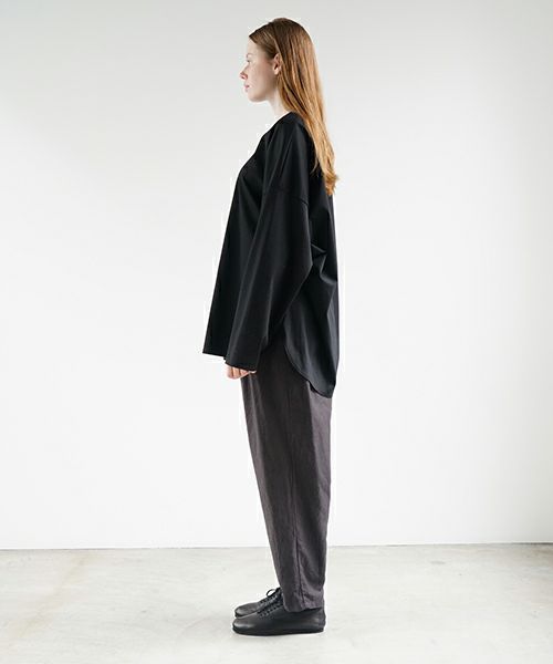 VU ヴウ dyed tapered pants［SUMI] 染テーパードパンツ425-VU-09