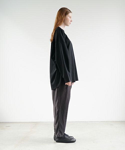 VU ヴウ dyed tapered pants［SUMI] 染テーパードパンツ425-VU-09