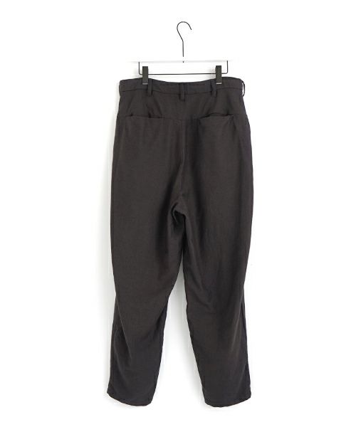 VU ヴウ dyed tapered pants［SUMI] 染テーパードパンツ425-VU-09