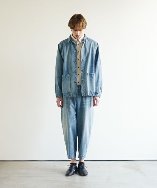VU ヴウ vintage denim work jacket [VINTAGE BLUE]  ヴィンテージデニムワークジャケット vu-jkt-005