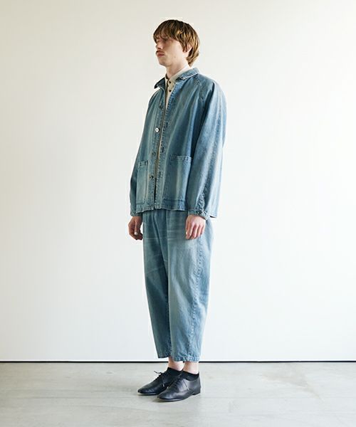 VU ヴウ vintage denim work jacket [VINTAGE BLUE]  ヴィンテージデニムワークジャケット vu-jkt-005