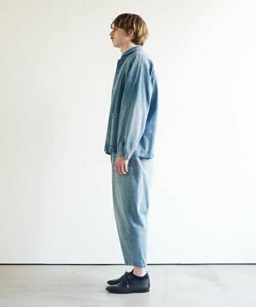 VU ヴウ vintage denim work jacket [VINTAGE BLUE]  ヴィンテージデニムワークジャケット vu-jkt-005