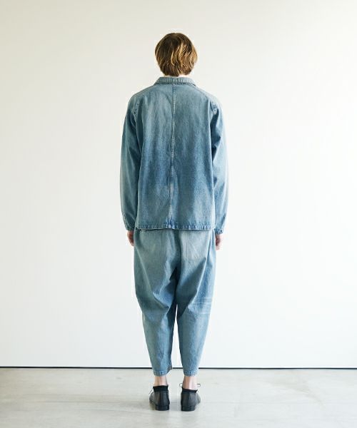 VU ヴウ vintage denim work jacket [VINTAGE BLUE]  ヴィンテージデニムワークジャケット vu-jkt-005