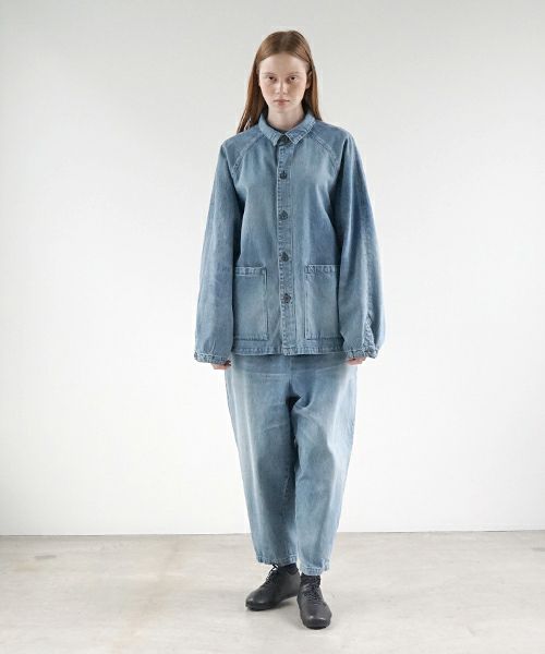 VU ヴウ vintage denim work jacket [VINTAGE BLUE]  ヴィンテージデニムワークジャケット vu-jkt-005