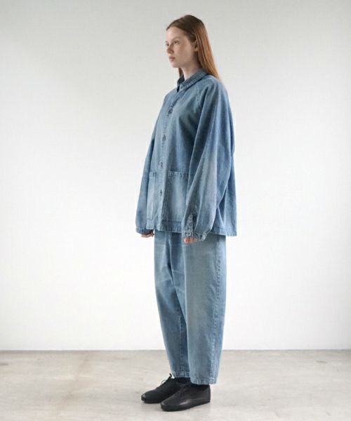 VU ヴウ vintage denim work jacket [VINTAGE BLUE]  ヴィンテージデニムワークジャケット vu-jkt-005