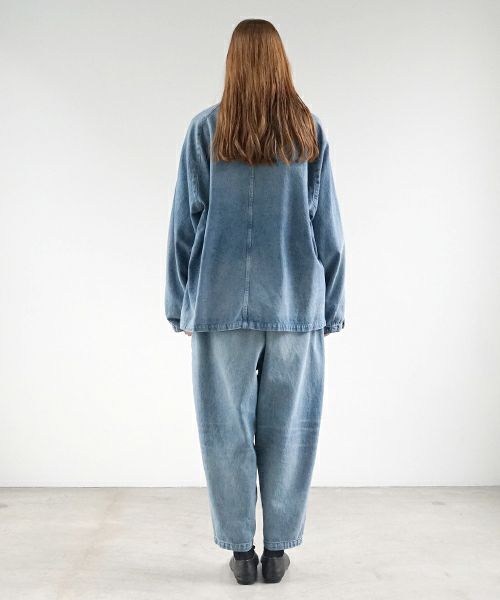 VU ヴウ vintage denim work jacket [VINTAGE BLUE]  ヴィンテージデニムワークジャケット vu-jkt-005