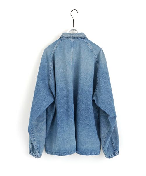 VU ヴウ vintage denim work jacket [VINTAGE BLUE]  ヴィンテージデニムワークジャケット vu-jkt-005