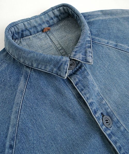 VU ヴウ vintage denim work jacket [VINTAGE BLUE]  ヴィンテージデニムワークジャケット vu-jkt-005