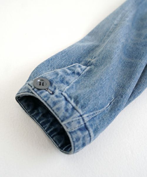 VU ヴウ vintage denim work jacket [VINTAGE BLUE]  ヴィンテージデニムワークジャケット vu-jkt-005