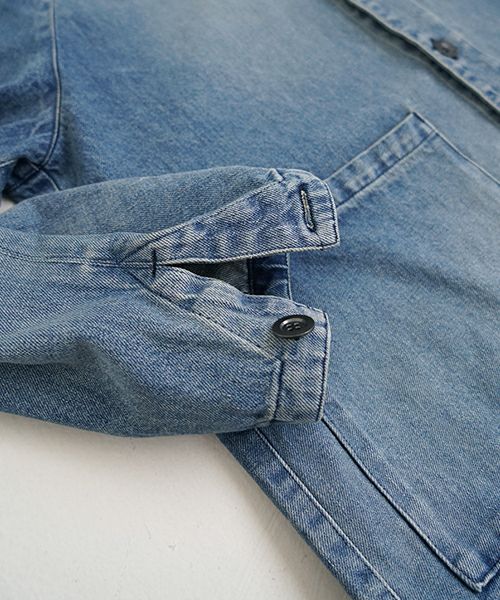 VU ヴウ vintage denim work jacket [VINTAGE BLUE]  ヴィンテージデニムワークジャケット vu-jkt-005