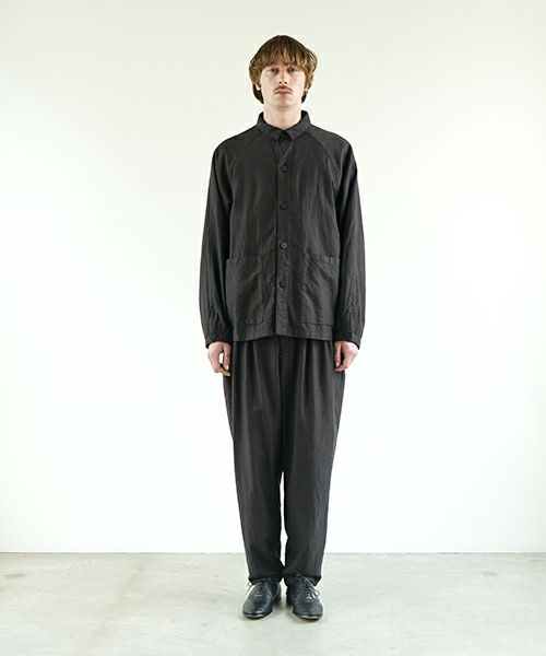 VU ヴウ dyed work jacket [SUMI]  染ワークジャケット vu-jkt-005