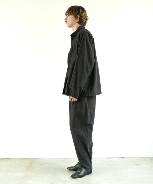 VU ヴウ dyed work jacket [SUMI]  染ワークジャケット vu-jkt-005