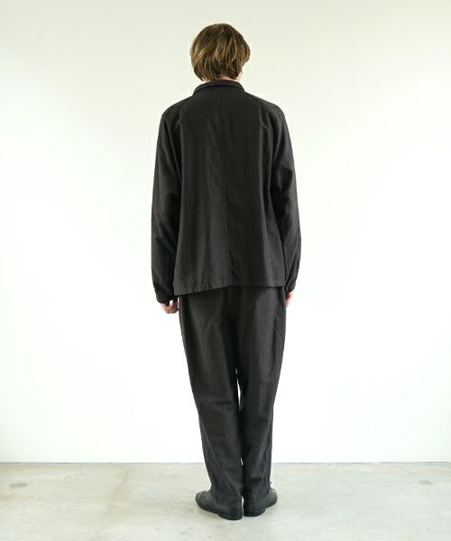 VU ヴウ dyed work jacket [SUMI]  染ワークジャケット vu-jkt-005