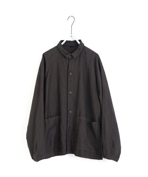 VU ヴウ dyed work jacket [SUMI]  染ワークジャケット vu-jkt-005