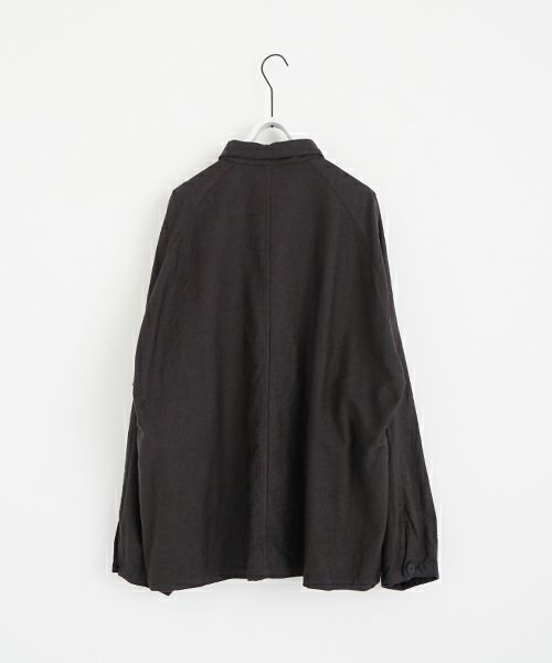 VU ヴウ dyed work jacket [SUMI]  染ワークジャケット vu-jkt-005