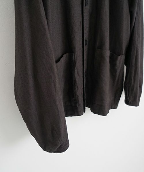 VU ヴウ dyed work jacket [SUMI]  染ワークジャケット vu-jkt-005