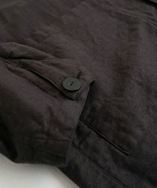 VU ヴウ dyed work jacket [SUMI]  染ワークジャケット vu-jkt-005