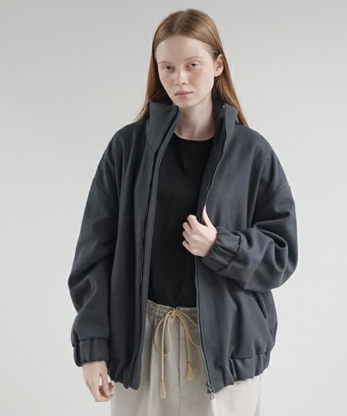 VU ヴウ flight blouson[MOSS DARK GRAY] フライトブルゾン vu-blu-003