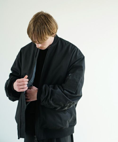 VU ヴウ big MA-1[BLACK] ビックエムエーワン vu-blu-005