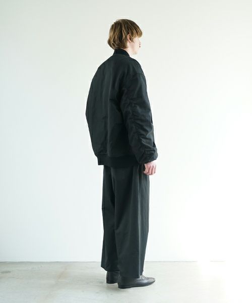 VU ヴウ big MA-1[BLACK] ビックエムエーワン vu-blu-005