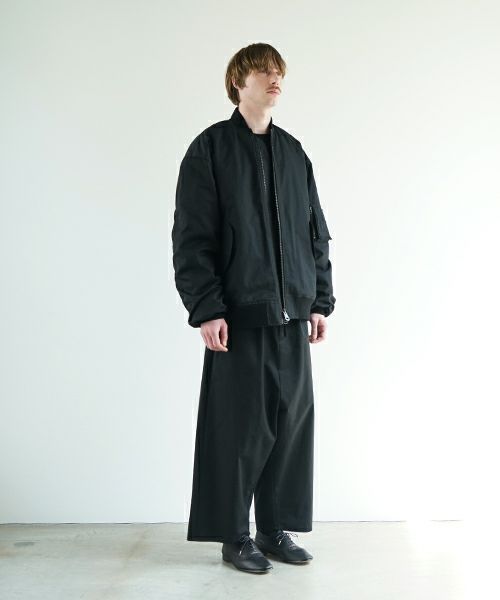 VU ヴウ big MA-1[BLACK] ビックエムエーワン vu-blu-005