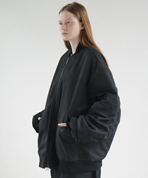 VU ヴウ big MA-1[BLACK] ビックエムエーワン vu-blu-005