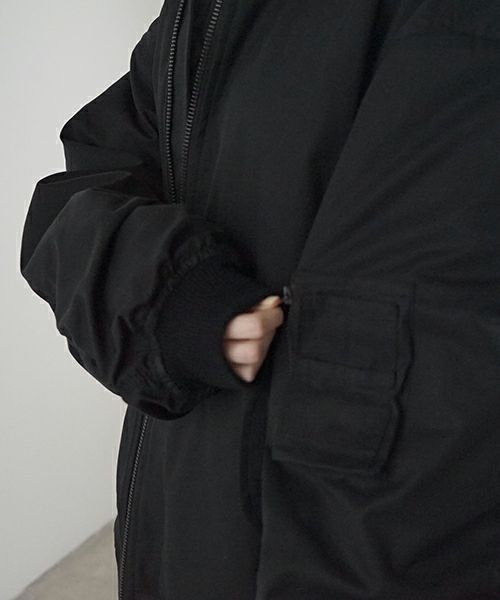 VU ヴウ big MA-1[BLACK] ビックエムエーワン vu-blu-005