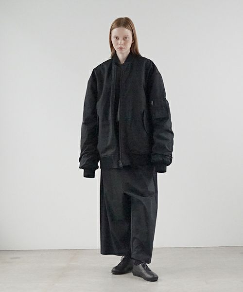 VU ヴウ big MA-1[BLACK] ビックエムエーワン vu-blu-005