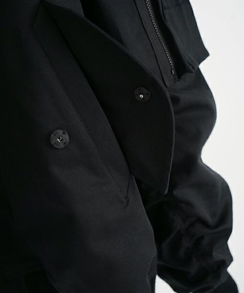 VU ヴウ big MA-1[BLACK] ビックエムエーワン vu-blu-005