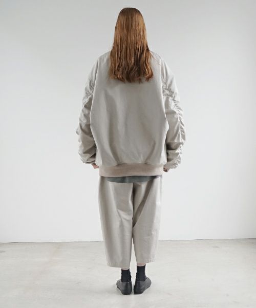 VU ヴウ big MA-1[CHALK] ビックエムエーワン vu-blu-005