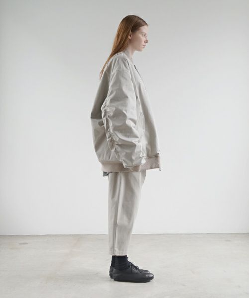 VU ヴウ big MA-1[CHALK] ビックエムエーワン vu-blu-005