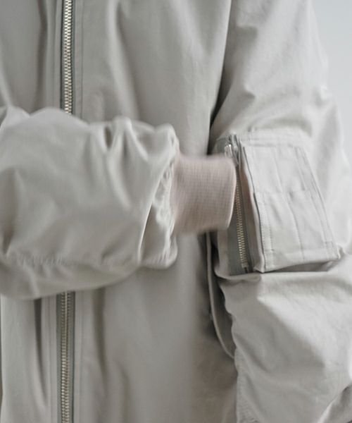 VU ヴウ big MA-1[CHALK] ビックエムエーワン vu-blu-005