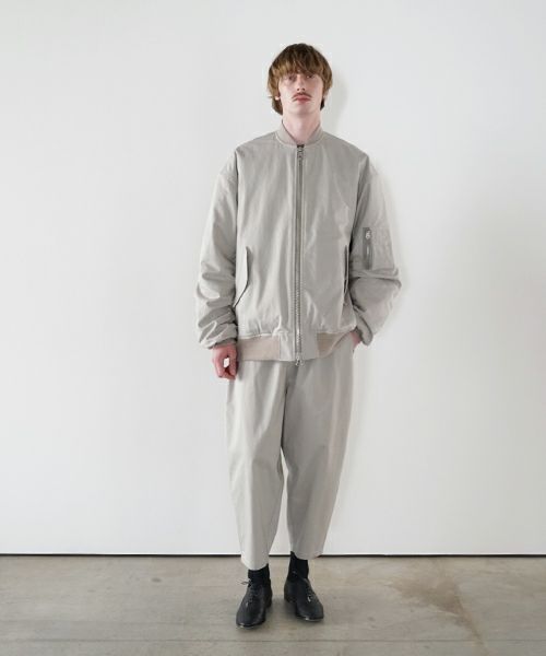 VU ヴウ big MA-1[CHALK] ビックエムエーワン vu-blu-005