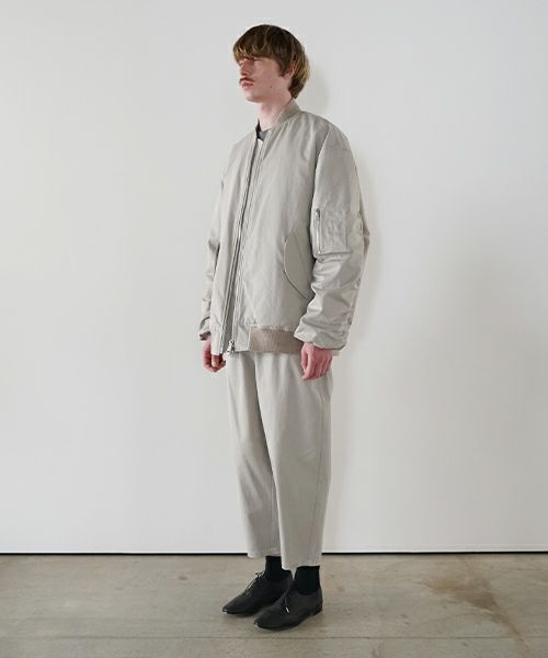 VU ヴウ big MA-1[CHALK] ビックエムエーワン vu-blu-005