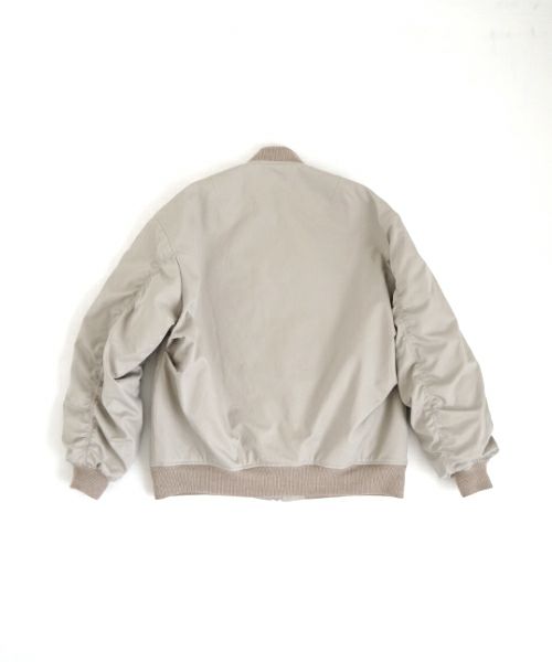 VU ヴウ big MA-1[CHALK] ビックエムエーワン vu-blu-005